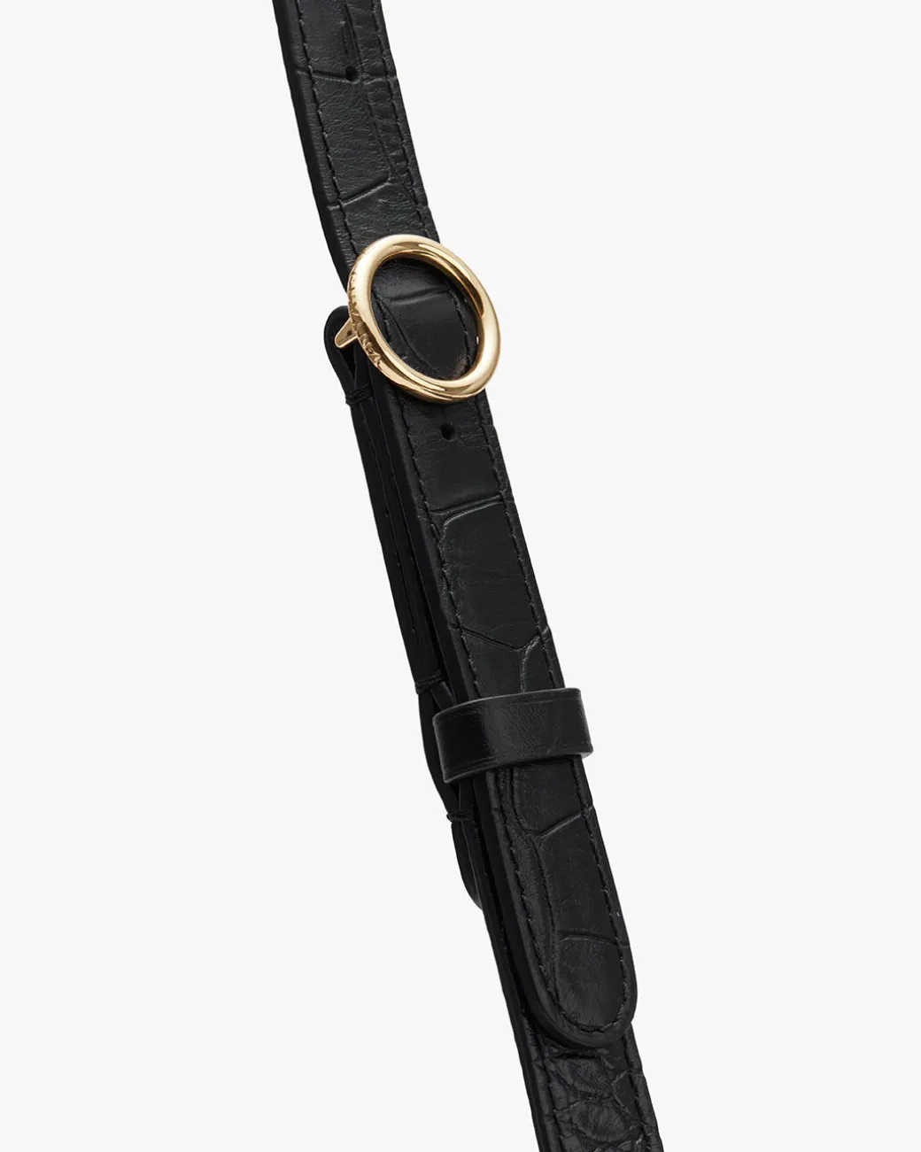 Cuyana Adjustable Strap (Croco)* Small Leather Goods | Straps