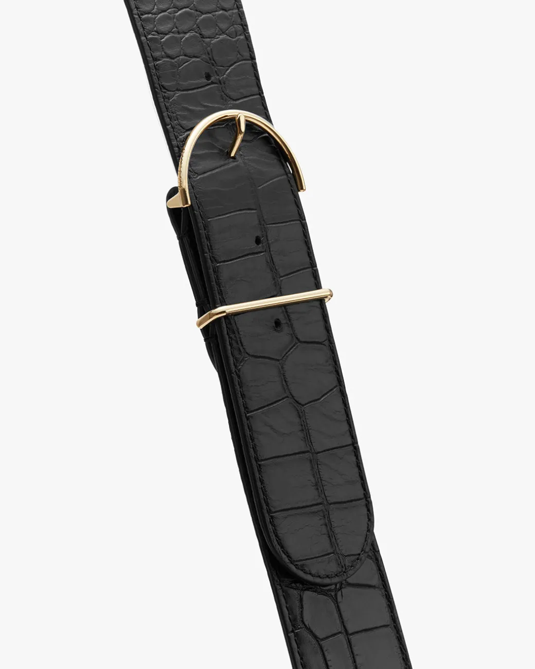 Cuyana Adjustable Wide Strap (Croco)* Straps | Straps
