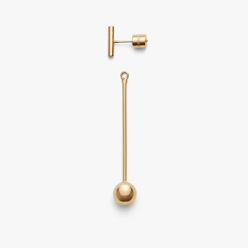 Cuyana Bar Ear Jacket Earrings* Accessories