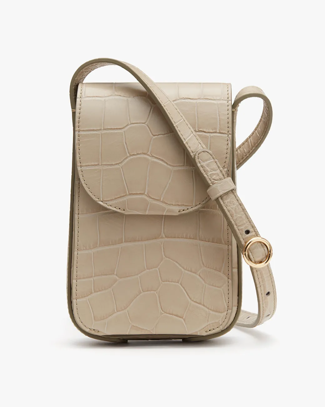 Cuyana Concertina Phone Bag (Croco)* Mini Totes And Crossbodies | Bags