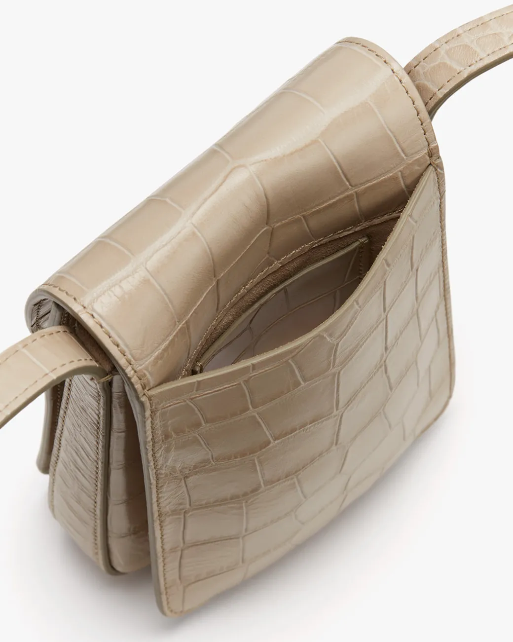Cuyana Concertina Phone Bag (Croco)* Mini Totes And Crossbodies | Bags