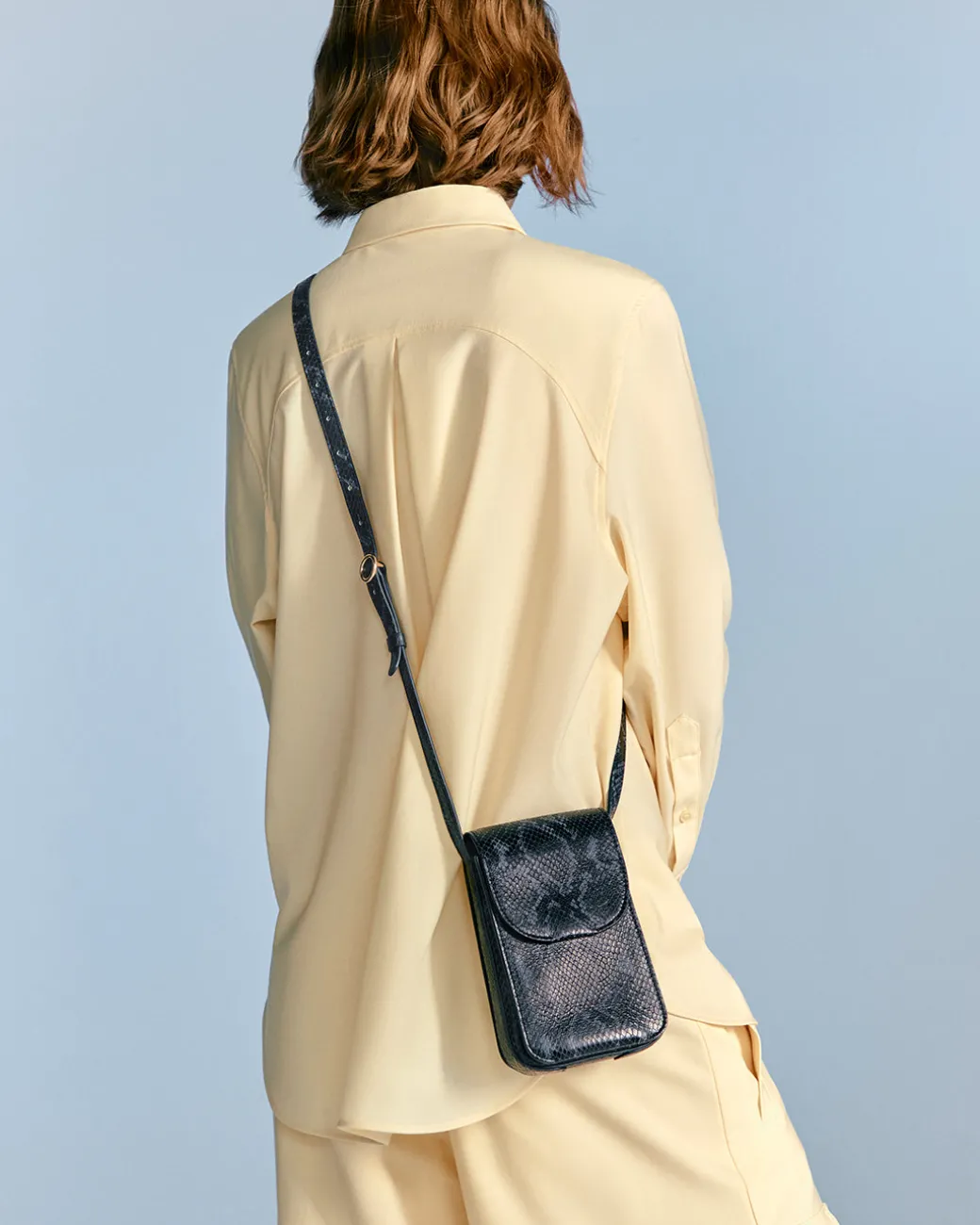 Cuyana Concertina Phone Bag (Snake)* Mini Totes And Crossbodies | Bags