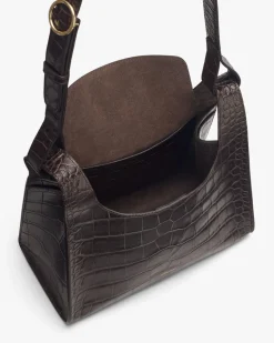 Cuyana Double Loop Bag (Croco)* Mini Totes And Crossbodies | Bags