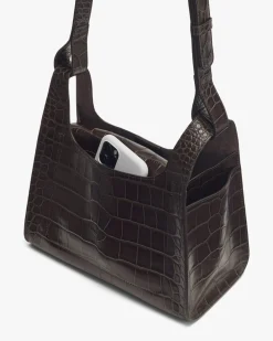 Cuyana Double Loop Bag (Croco)* Mini Totes And Crossbodies | Bags