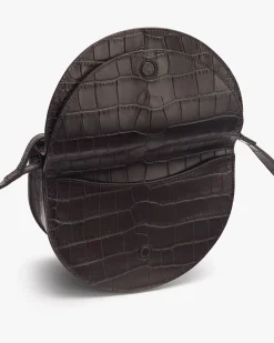 Cuyana Double Moon Saddle Bag (Croco)* Mini Totes And Crossbodies | Bags