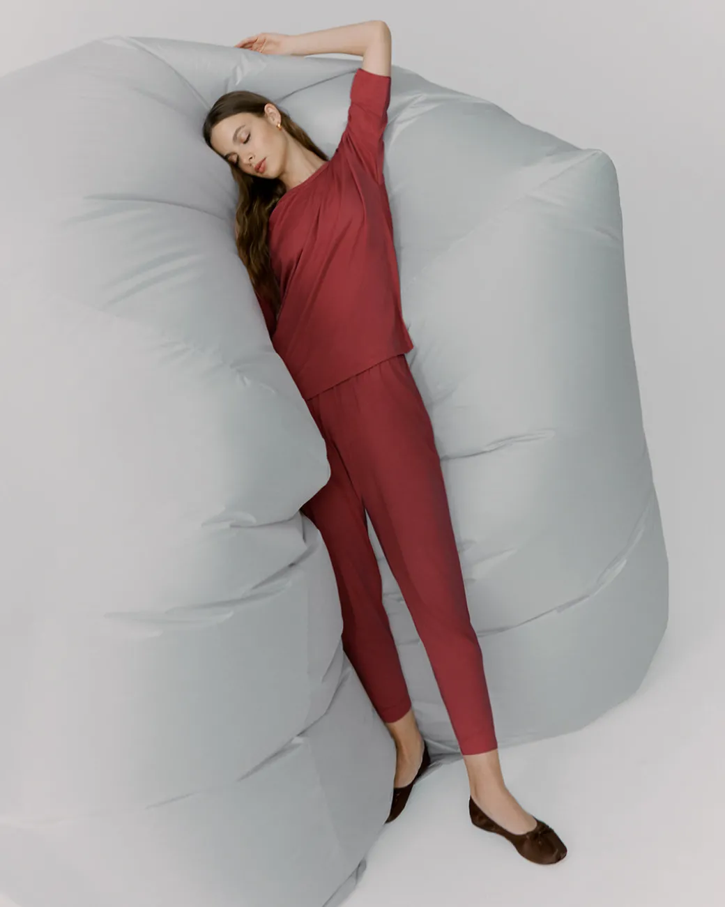 Cuyana Drape-Back Sleep Set* Clothing