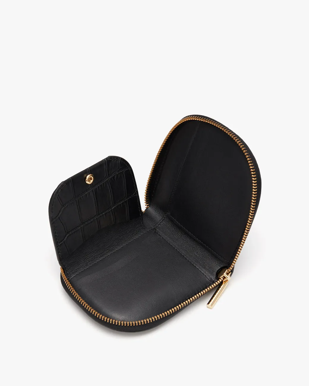 Cuyana Duo Small Zip Wallet (Croco)* Wallets | Small Leather Goods