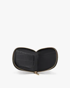 Cuyana Duo Small Zip Wallet (Croco)* Wallets | Small Leather Goods