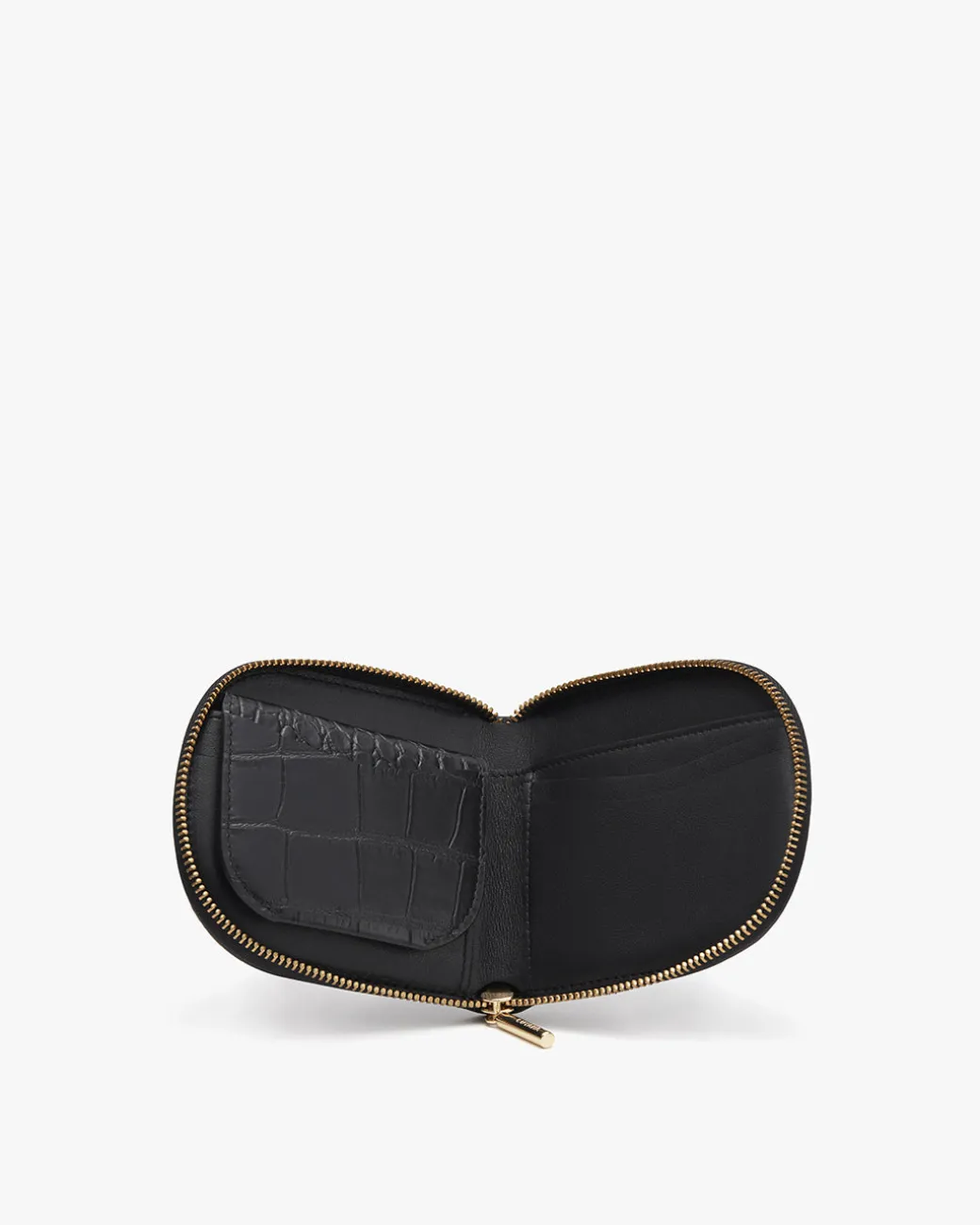 Cuyana Duo Small Zip Wallet (Croco)* Wallets | Small Leather Goods