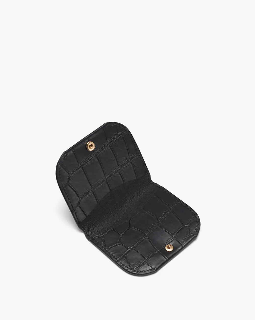 Cuyana Duo Small Zip Wallet (Croco)* Wallets | Small Leather Goods