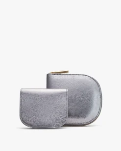 Cuyana Duo Small Zip Wallet (Shimmer)* Wallets