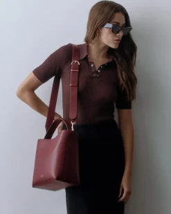 Cuyana Linea Bucket Bag* Mini Totes And Crossbodies | Bags