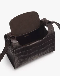 Cuyana Mini Double Loop Bag (Croco)* Mini Totes And Crossbodies | Bags