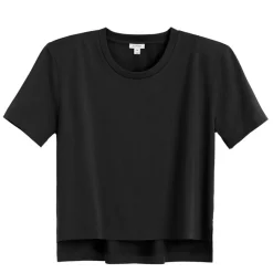 Cuyana Padded Shoulder Cropped Tee* Clothing