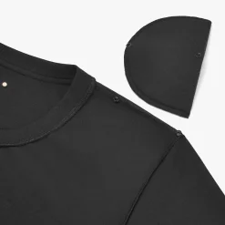 Cuyana Padded Shoulder Cropped Tee* Clothing