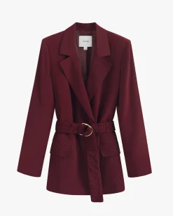 Cuyana Silk Blazer* Clothing