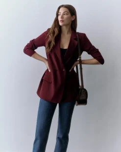 Cuyana Silk Blazer* Clothing