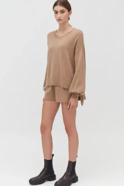 Cuyana Single-Origin Cashmere Shorts* Clothing