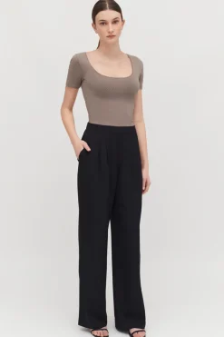 Cuyana Stretch Scoop Neck Tee* Clothing