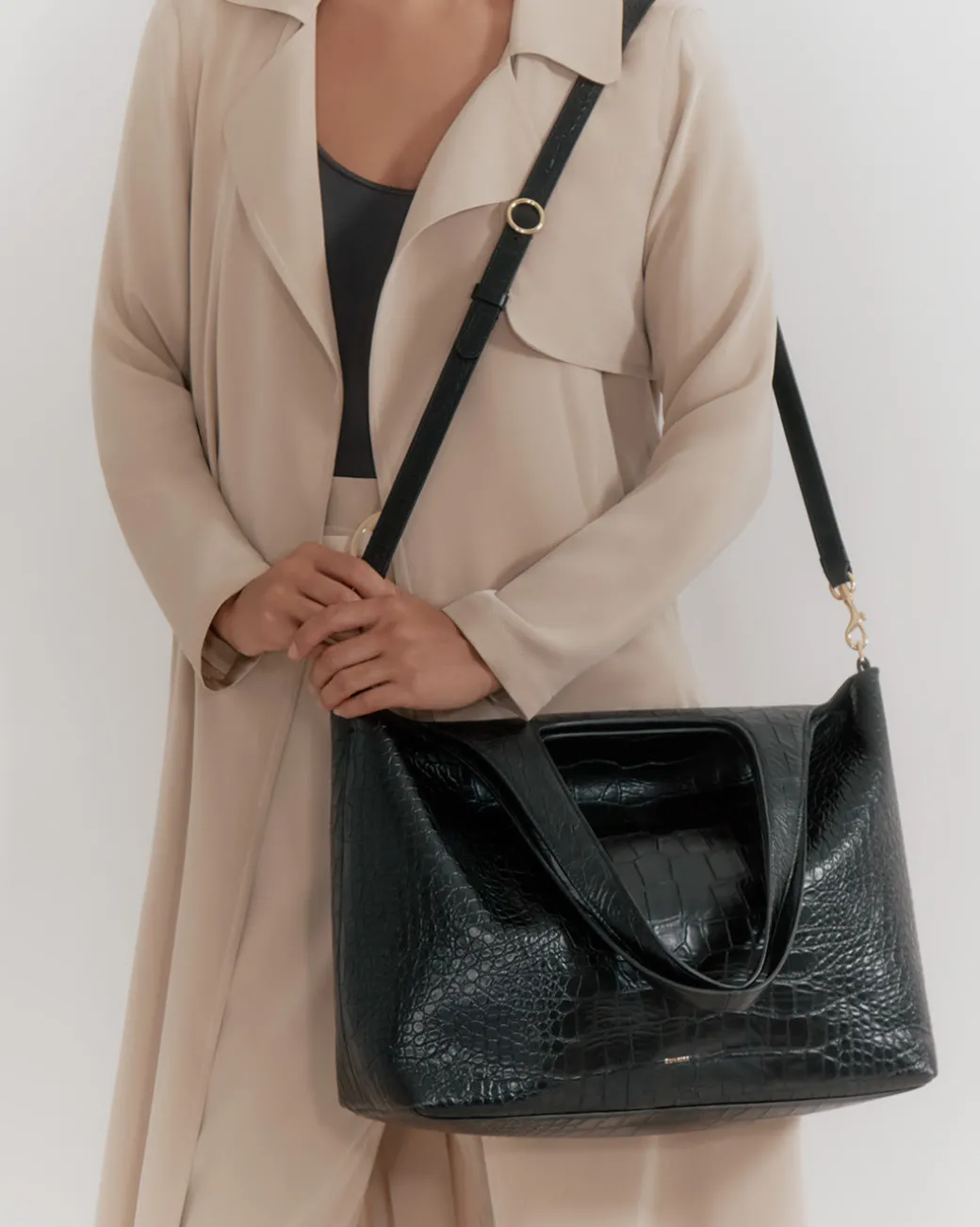 Cuyana System Tote 13-inch (Croco)* Totes | Bags