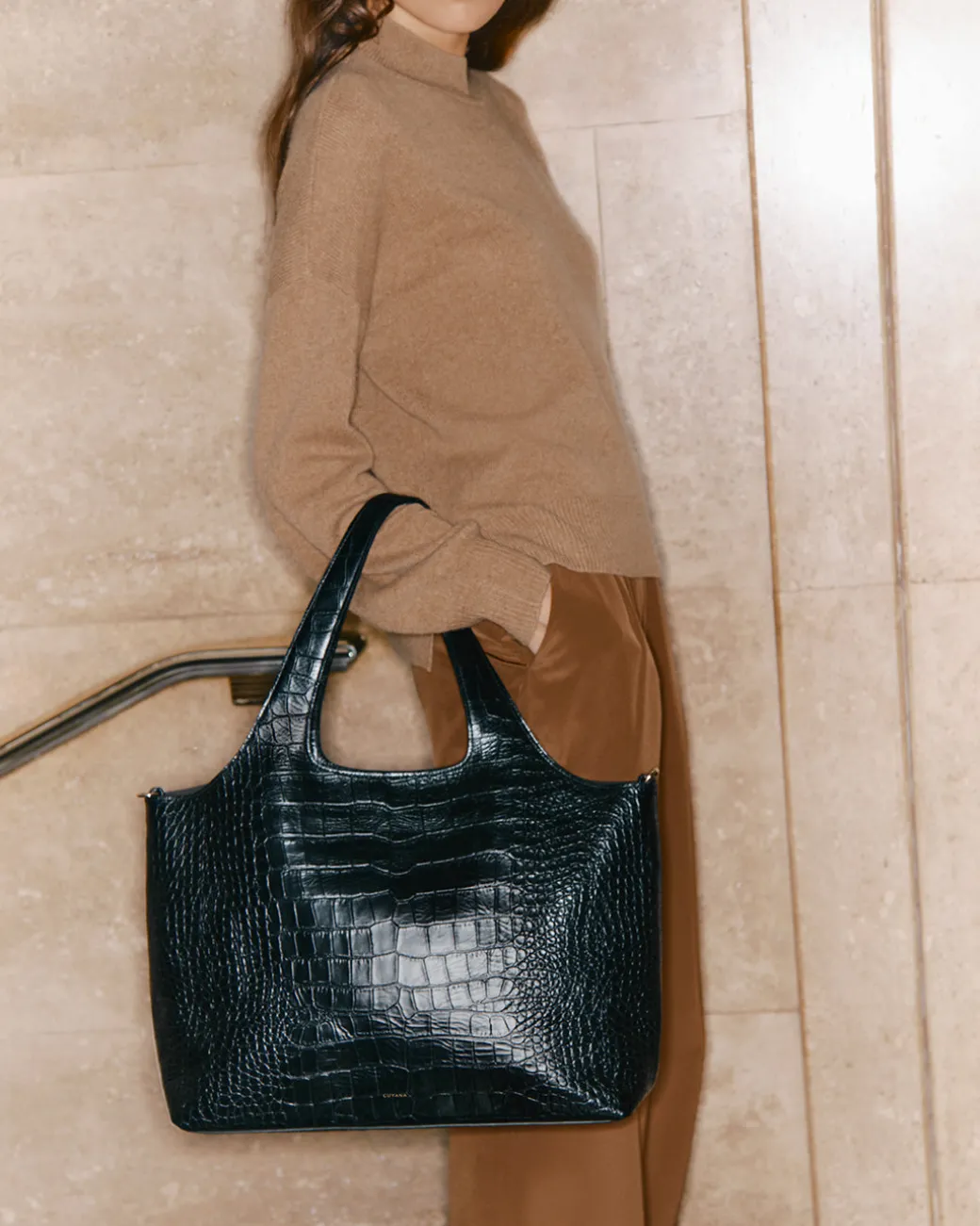 Cuyana System Tote 16-inch (Croco)* Totes | Bags