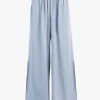 Cuyana Washable Charmeuse Cropped Wide-Leg Pant* Clothing