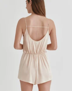 Cuyana Washable Charmeuse Sleep Jumpsuit* Clothing
