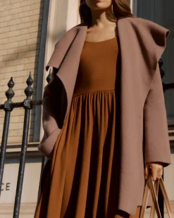 Cuyana Wool Cashmere Sweater Coat* Clothing